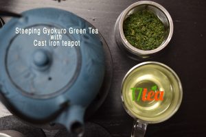 brew gyokuro with cast iron