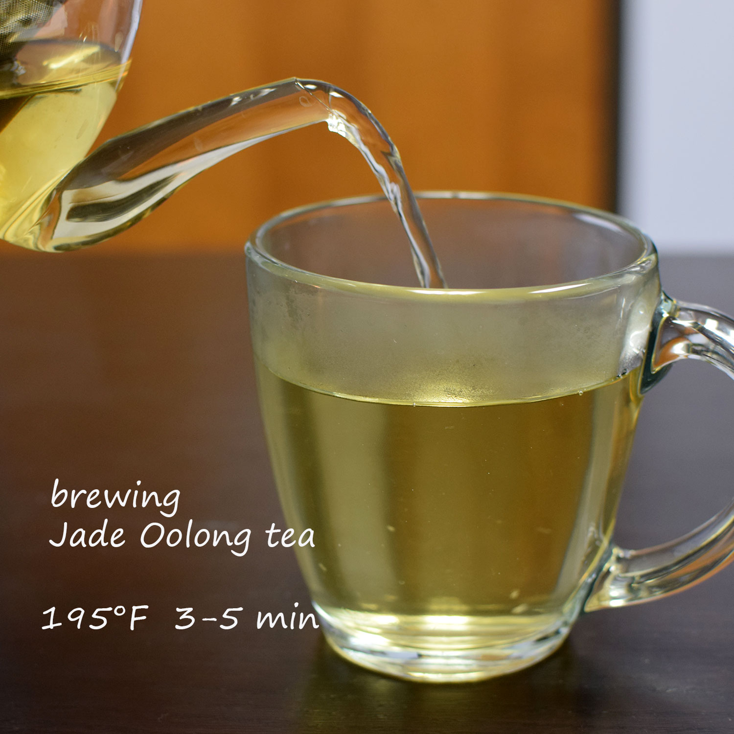 Jade oolong tea from Taiwan