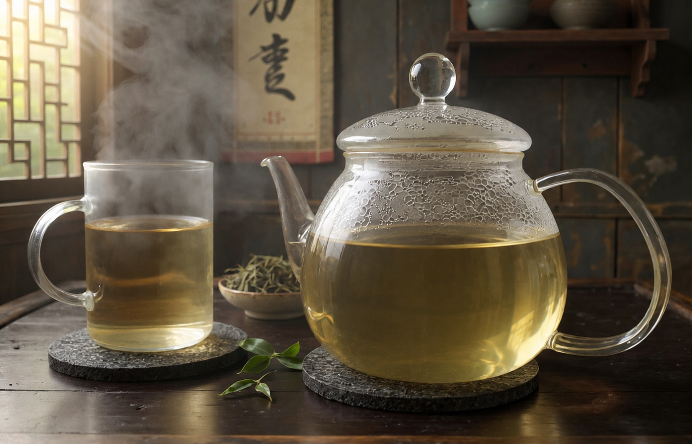 Catechins, polyphenols, and L-theanine