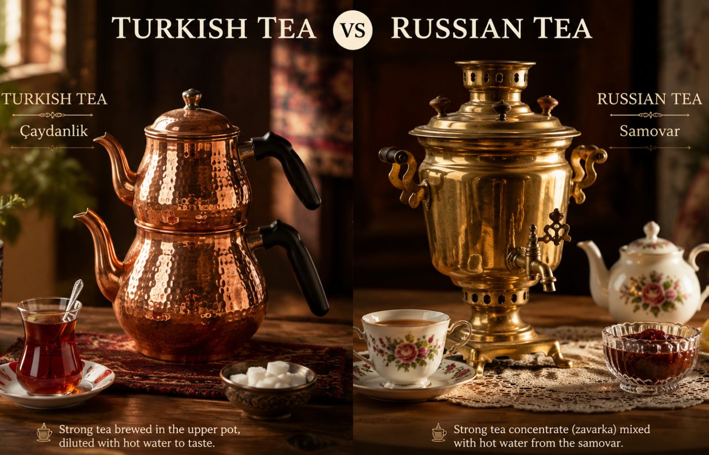 Five Black Tea Cultures: Turkey, Russia, Iran, Britain & India