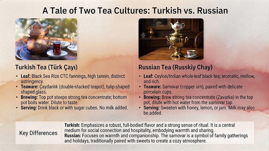 turkish tea vs Russian tea 1200 1