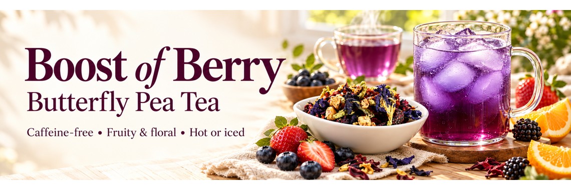 Boost of Berry | Butterfly Pea Tea