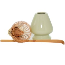 Matcha Whisk and Holder Set