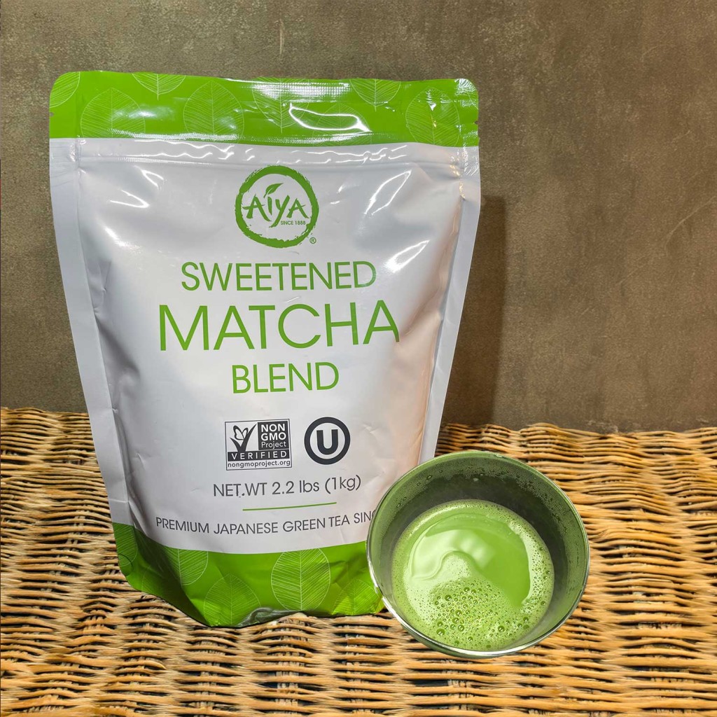 matchaページ Sweetened Matcha Blend - 1kg (2.2 lbs) Bag previously Matcha Zen