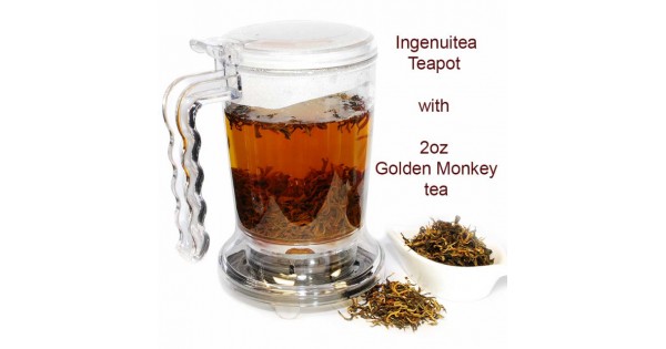 ingenuiTEA Loose Leaf Tea Teapot (16 oz) - Teapot (16 oz)