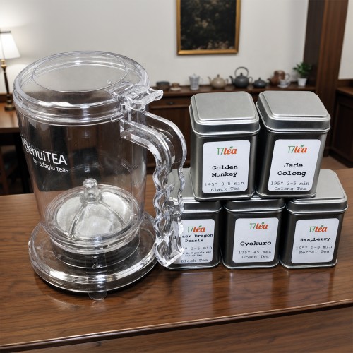 Loose Tea Gift Set with Ingenuitea Loose Tea Gift Set with Ingenuitea
