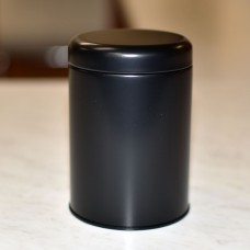 Black Tea Tin Cylinder 5" x 3"