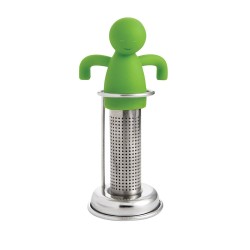 Silicone Tea Infuser Man with Drip Stand