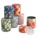 Tea Canister with Washi Paper (Assorted)